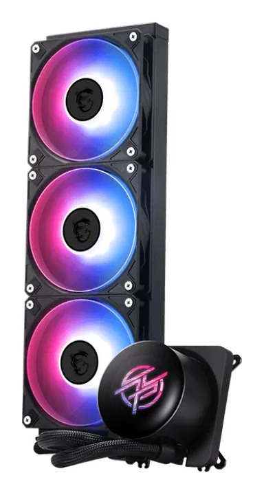 MSI MPG CoreLiquid P13 360mm ARGB Liquid Cooler, Black