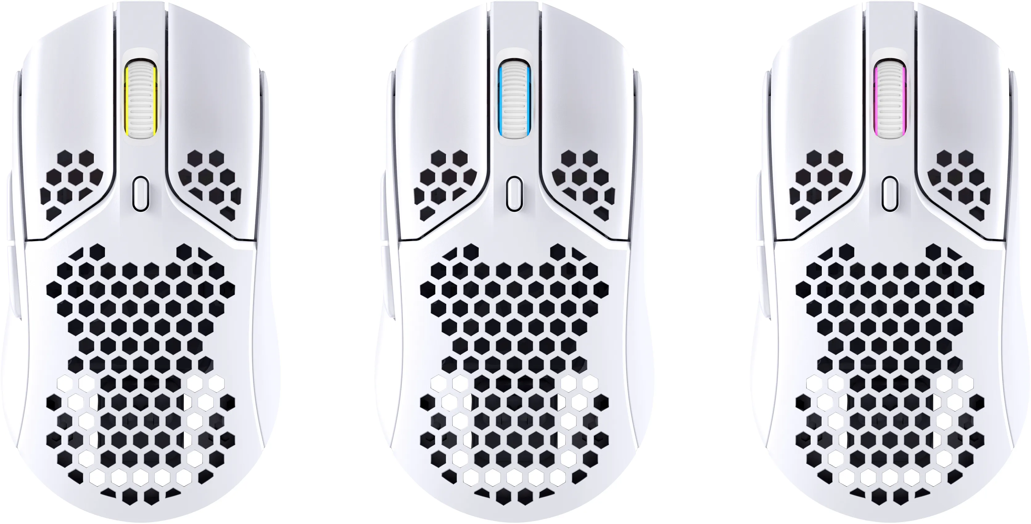 HyperX Pulsefire Haste - tr&aring;dl&ouml;s spemus, vit