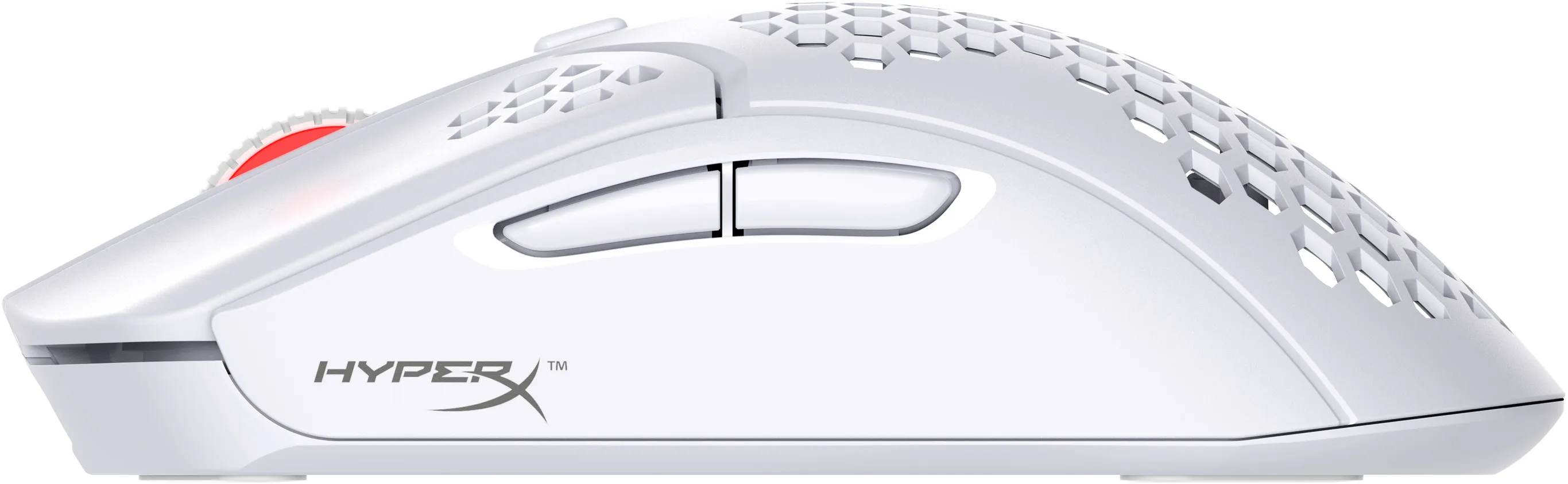 HyperX Pulsefire Haste - tr&aring;dl&ouml;s spemus, vit