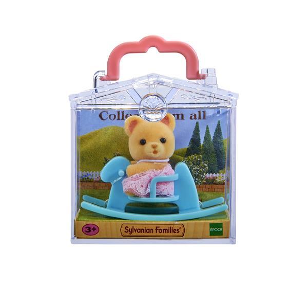 Sylvanian Families Baby Carry Case (Bear on Rocking Horse)
