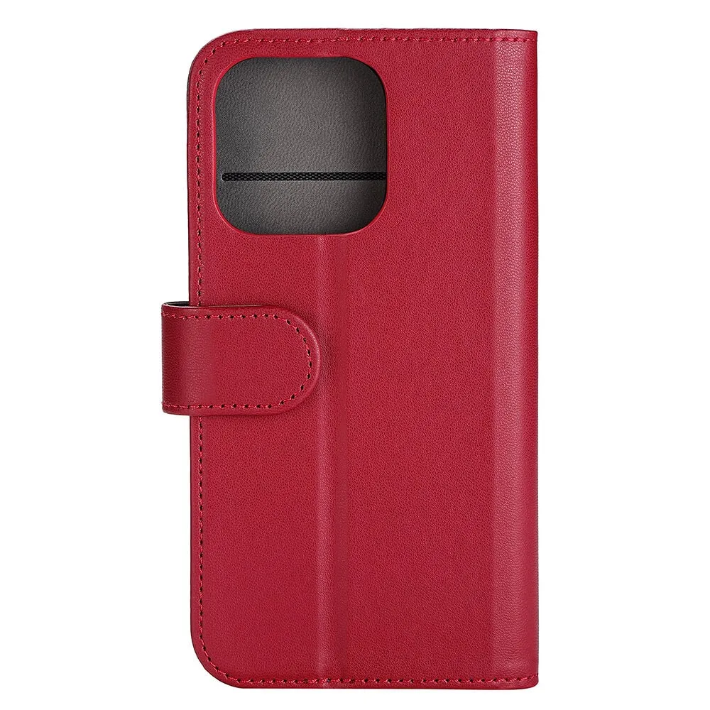 GEAR Wallet, iPhone 14 Pro -lompakkokotelo, Punainen