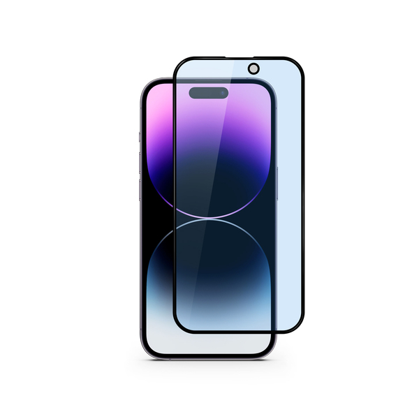 Epico 3D+ Glass Blue Light Protection, iPhone 14 Pro - skärmskydd