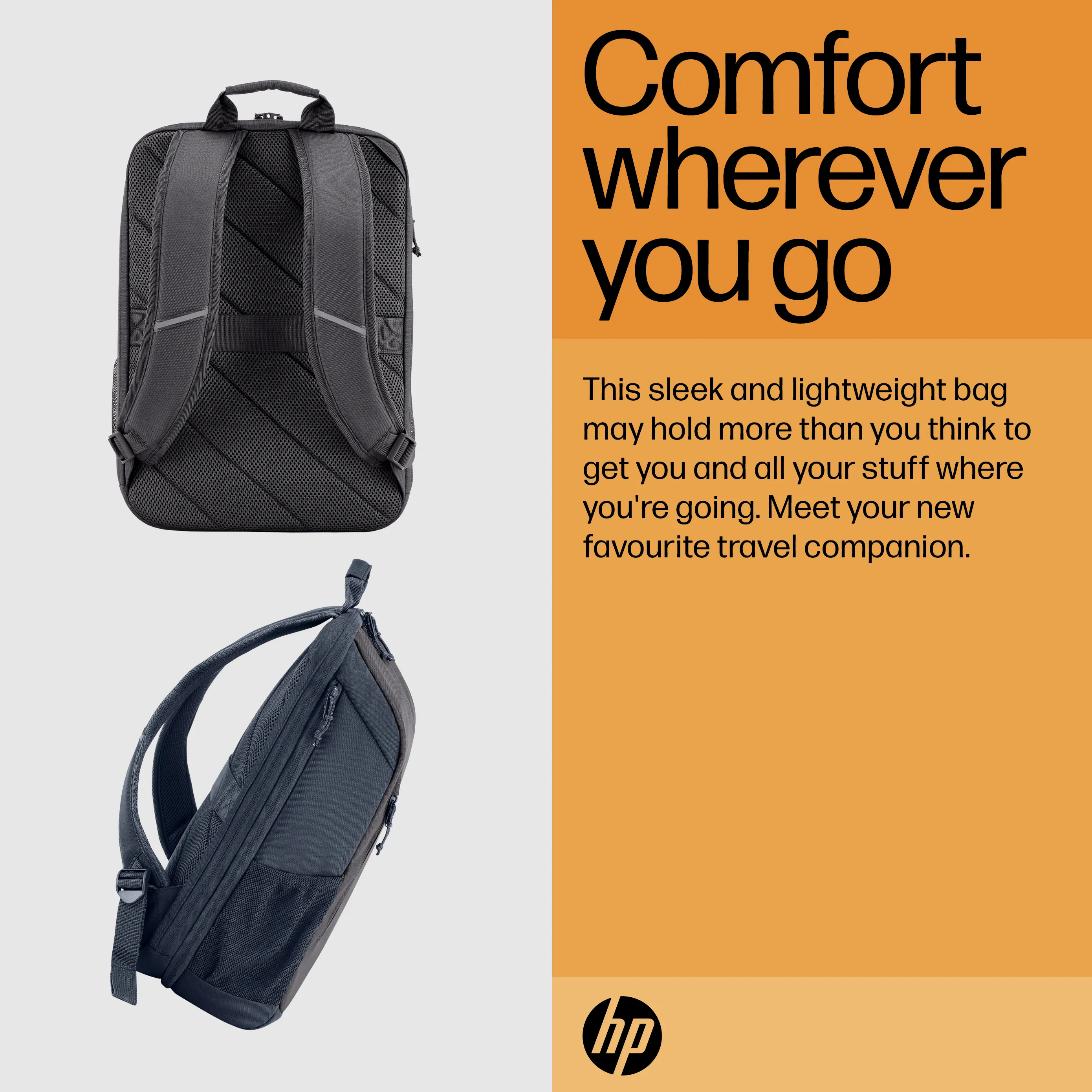 HP Travel 18l IGR -tietokonereppu, sininen/harmaa, 15.6"