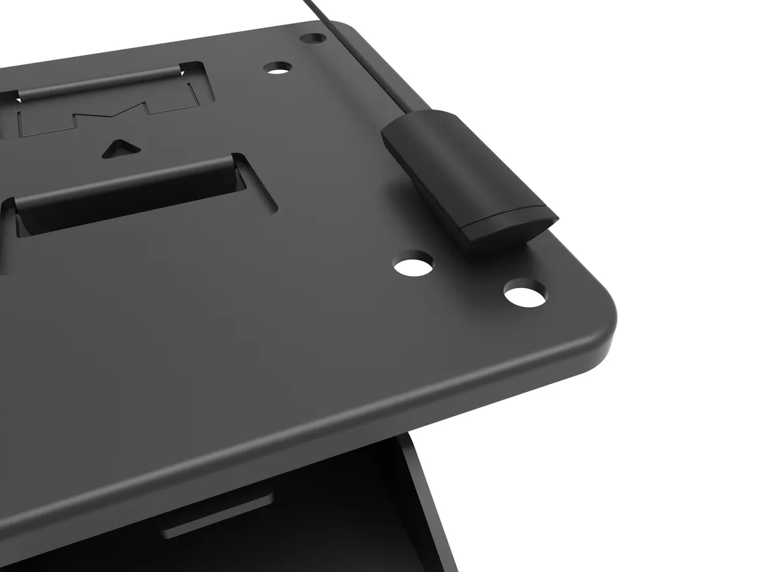 Multibrackets M VESA Wallmount Tilt - Wall mount tuotteelle LCD-n&auml;ytt&ouml; - musta -n&auml;yt&ouml;n koko: 14"-24"