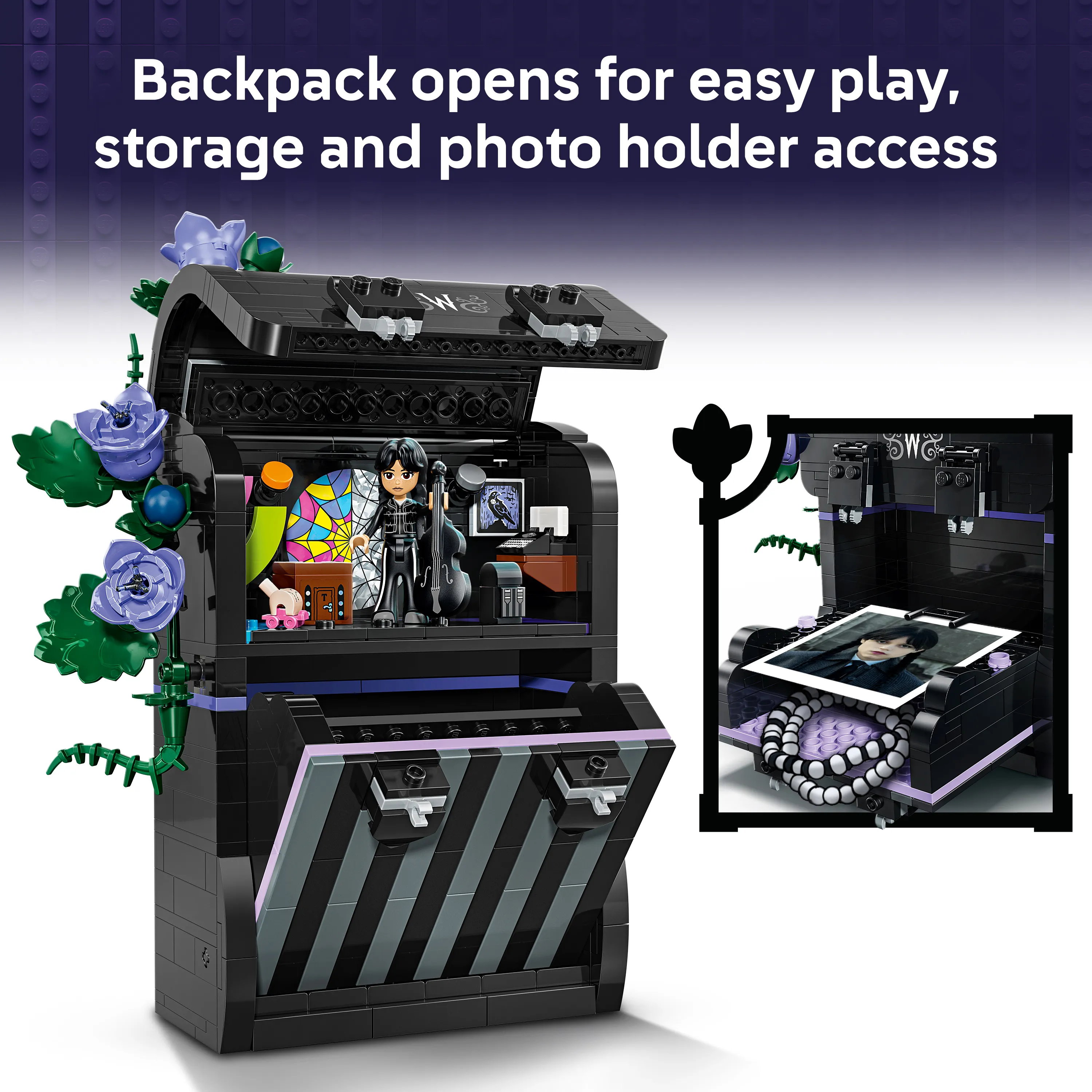 LEGO Wednesday Wednesday's Backpack 76787
