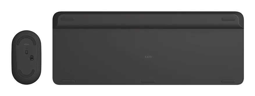 Logitech MK470 Slim -langaton näppäimistö ja hiiri, Grafiitti Logitech MK470 Slim -langaton näppäimistö ja hiiri, Grafiitti