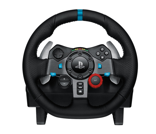 Logitech Driving Force ratt och pedaler, PlayStation 5/PlayStation 4/PlayStation 3/PC, Svart