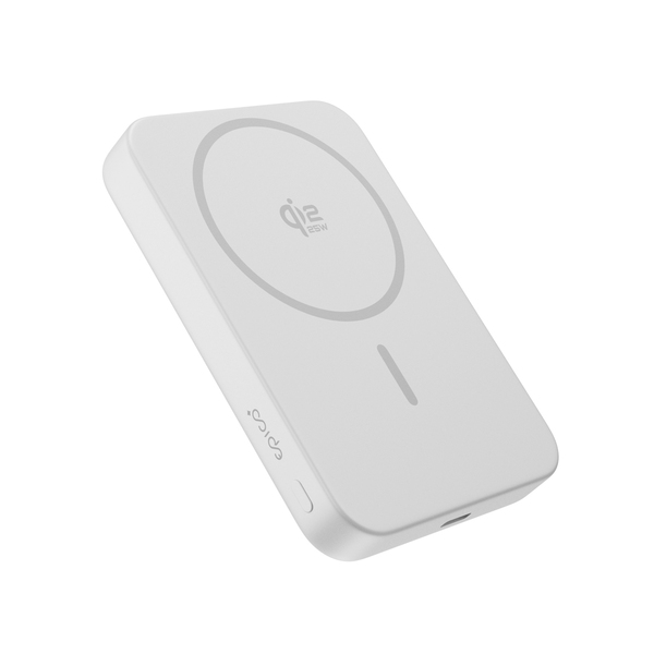 Epico UltraPack Qi2 25W 10000mAh Alu Mag+ Wireless Power Bank EM75 | Silver | MagSafe Compatible