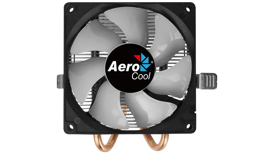 AeroCool Air Frost 2, 90 mm RGB -prosessorij&auml;&auml;hdytin, musta