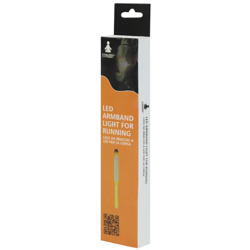 FITPADDY ARMLED01YL Gul LED-s&auml;kerhetsarmband