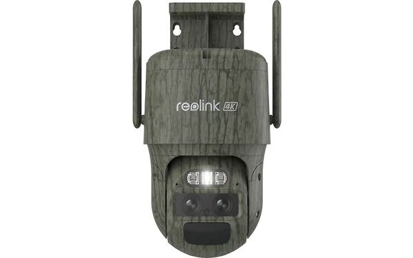 Reolink Trackmix LTE Camouflage 4K, 8MP, PTZ , 4G, Battery -valvontakamera