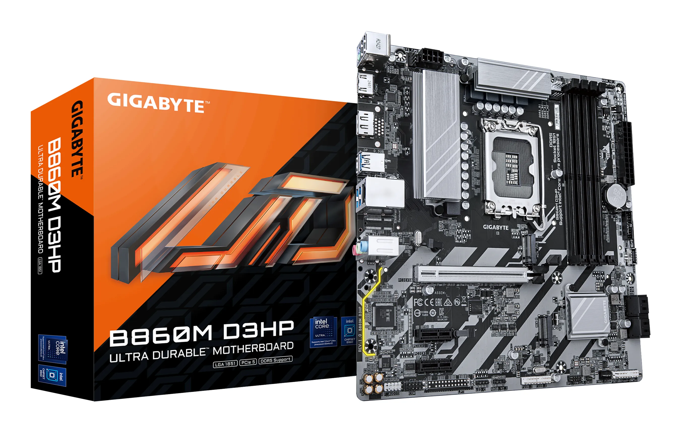 Gigabyte B860M D3HP LGA 1851 DDR5 mATX - motherboard