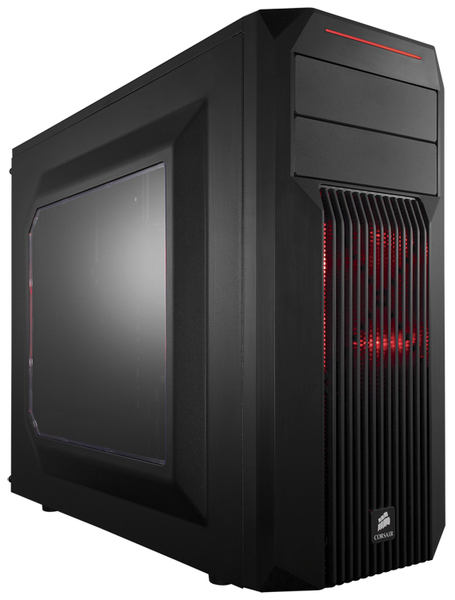 Corsair Carbide SPEC-02 Red Light, Mid Tower Gaming case