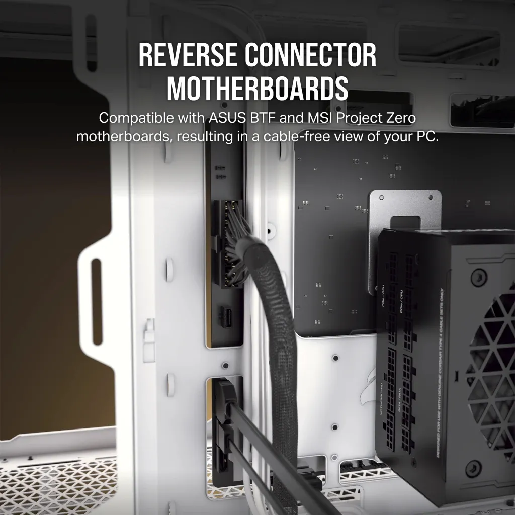 Corsair 2500X Dual Chamber - mATX case, black