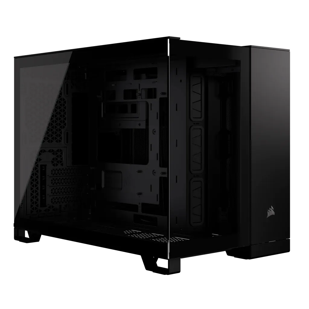Corsair 2500X Dual Chamber - mATX case, black