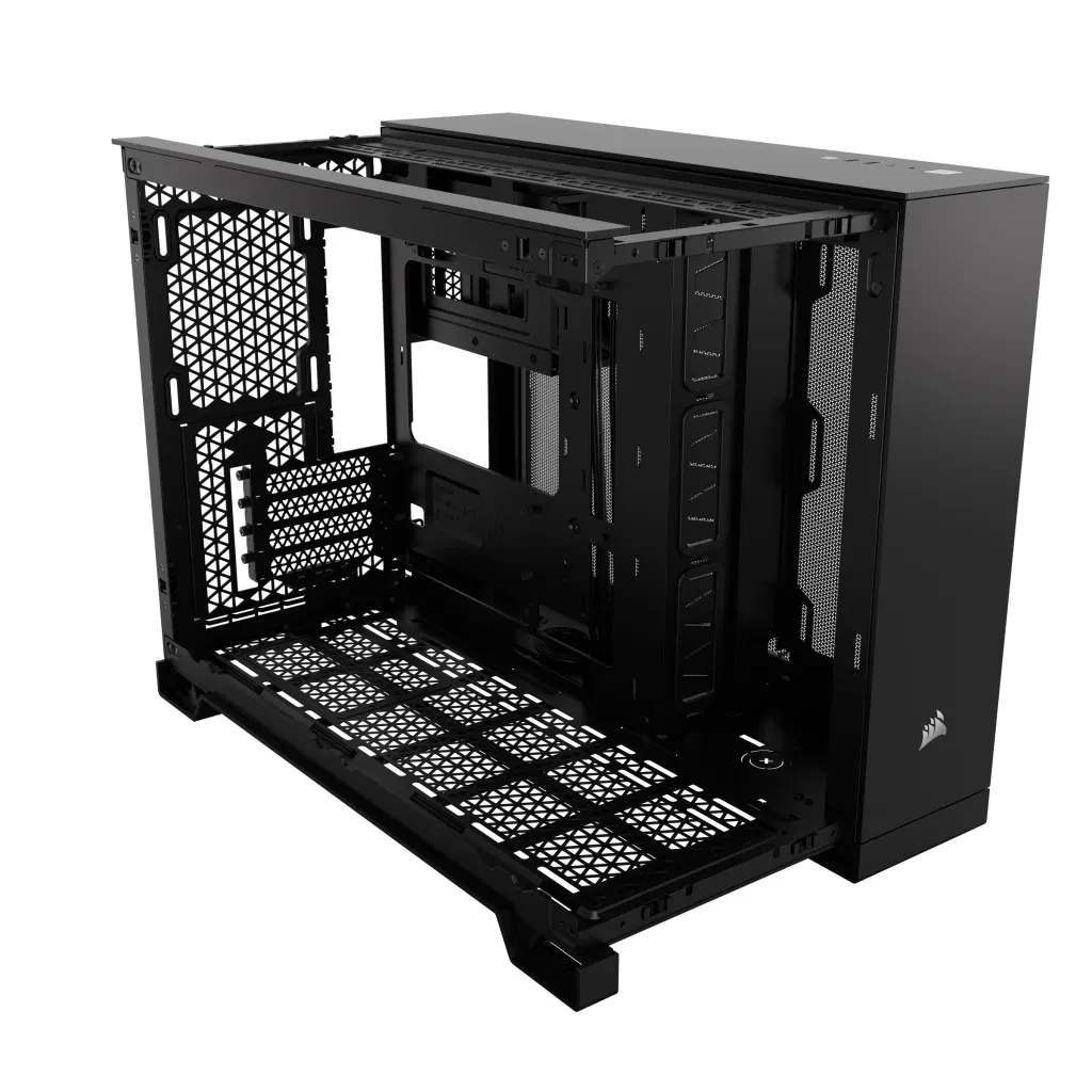 Corsair 2500X Dual Chamber - mATX case, black