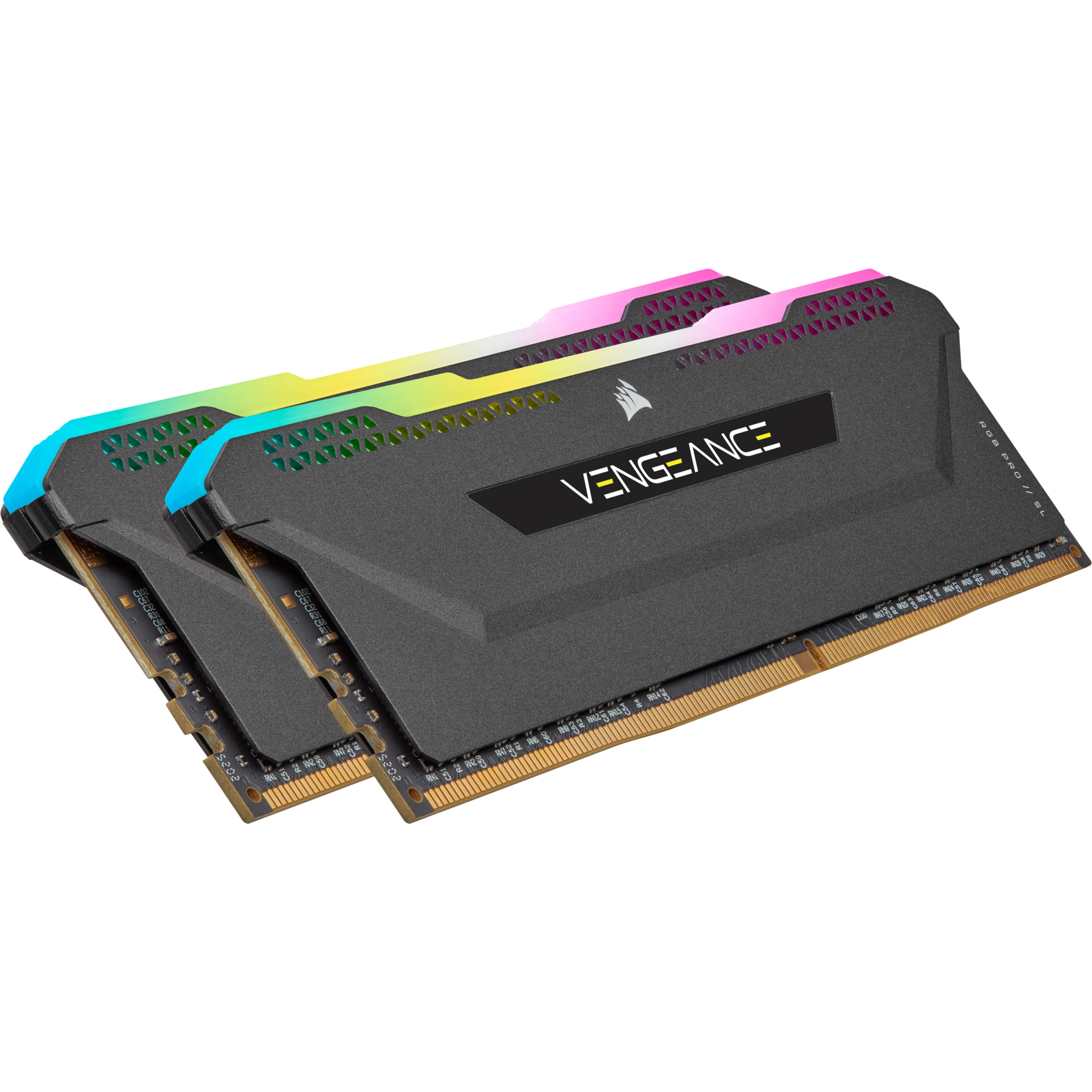 Corsair Vengeance RGB Pro SL 32GB (2 x 16GB) DDR4 3200MHz, CL16 - memory, Black Corsair Vengeance RGB Pro SL 32GB (2 x 16GB) DDR4 3200MHz, CL16 - memory, Black