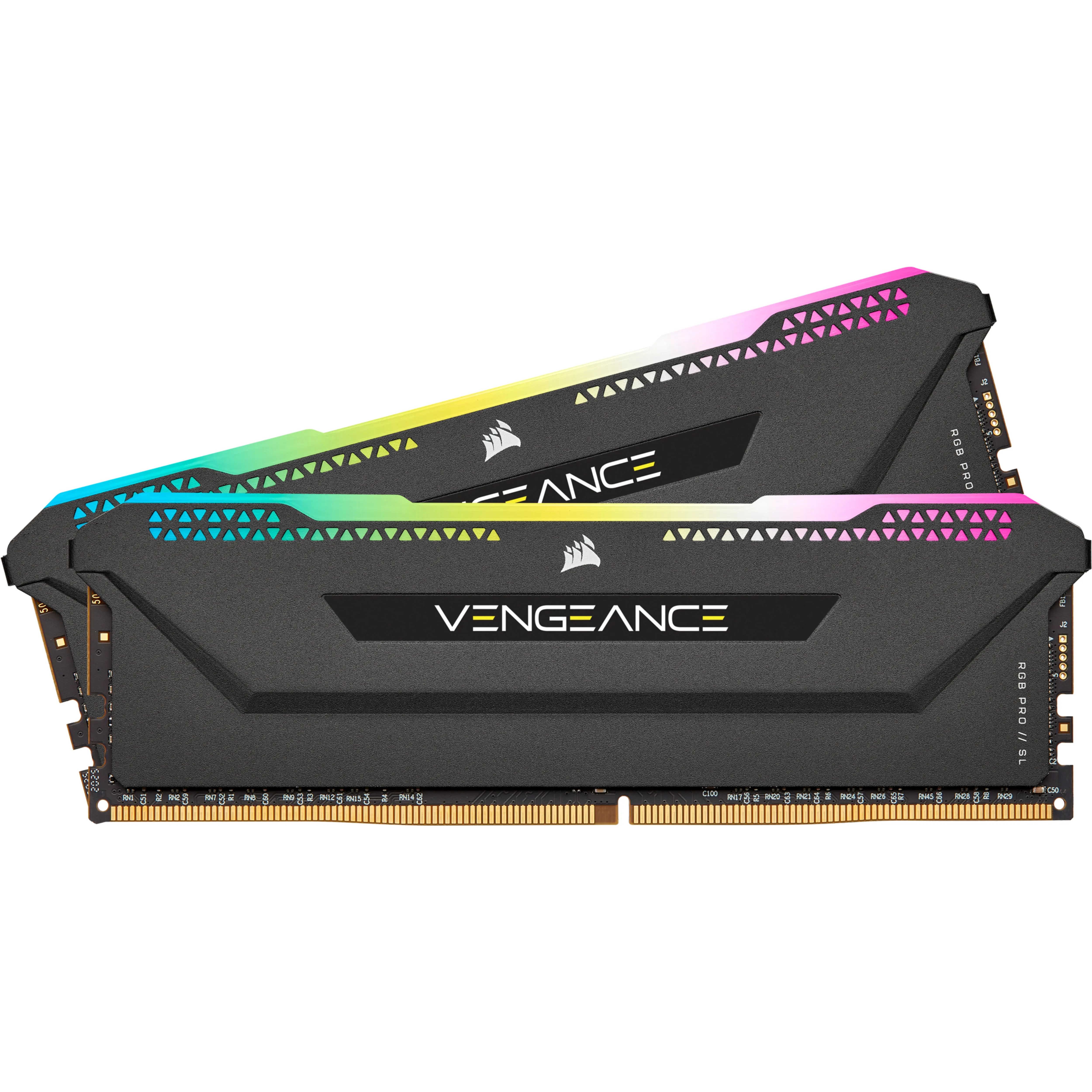 Corsair Vengeance RGB Pro SL 32GB (2 x 16GB) DDR4 3200MHz, CL16 - memory, Black Corsair Vengeance RGB Pro SL 32GB (2 x 16GB) DDR4 3200MHz, CL16 - memory, Black