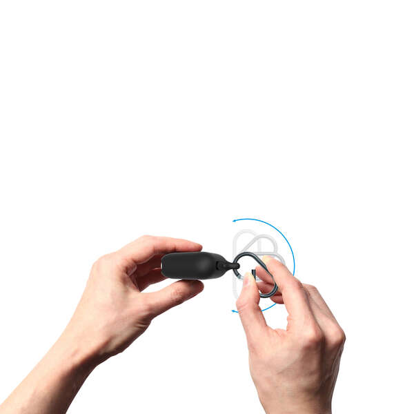 ELAGO Airpod Waterproof Hang Case Black
