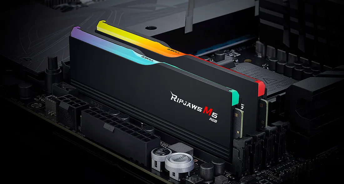 G.Skill Ripjaws M5 RGB 32 Gt (2 x 16 Gt) DDR5 6000 MHz, 30 -muisti