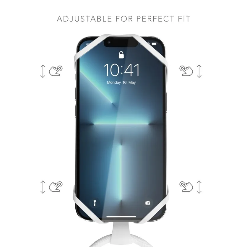Infinity Plus - The Universal Phone Strap, White