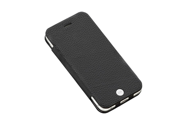 Just Mobile Quattro Folio Case Black - L&auml;derfodral av h&ouml;gsta kvalitet till iPhone 6s &amp; 6s Plus