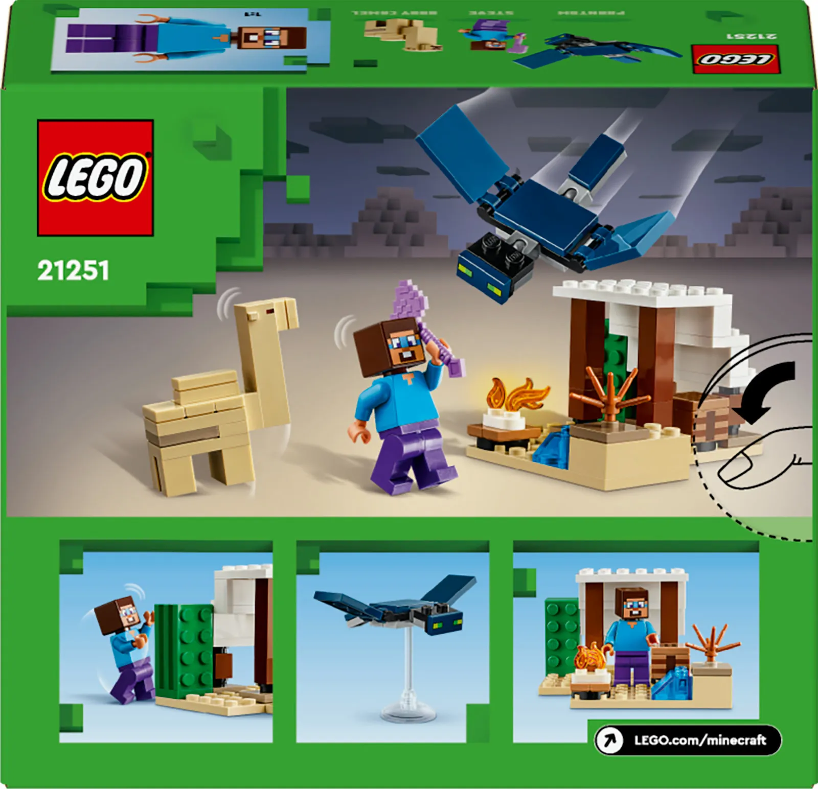 LEGO Minecraft &Ouml;kenvandring 21251