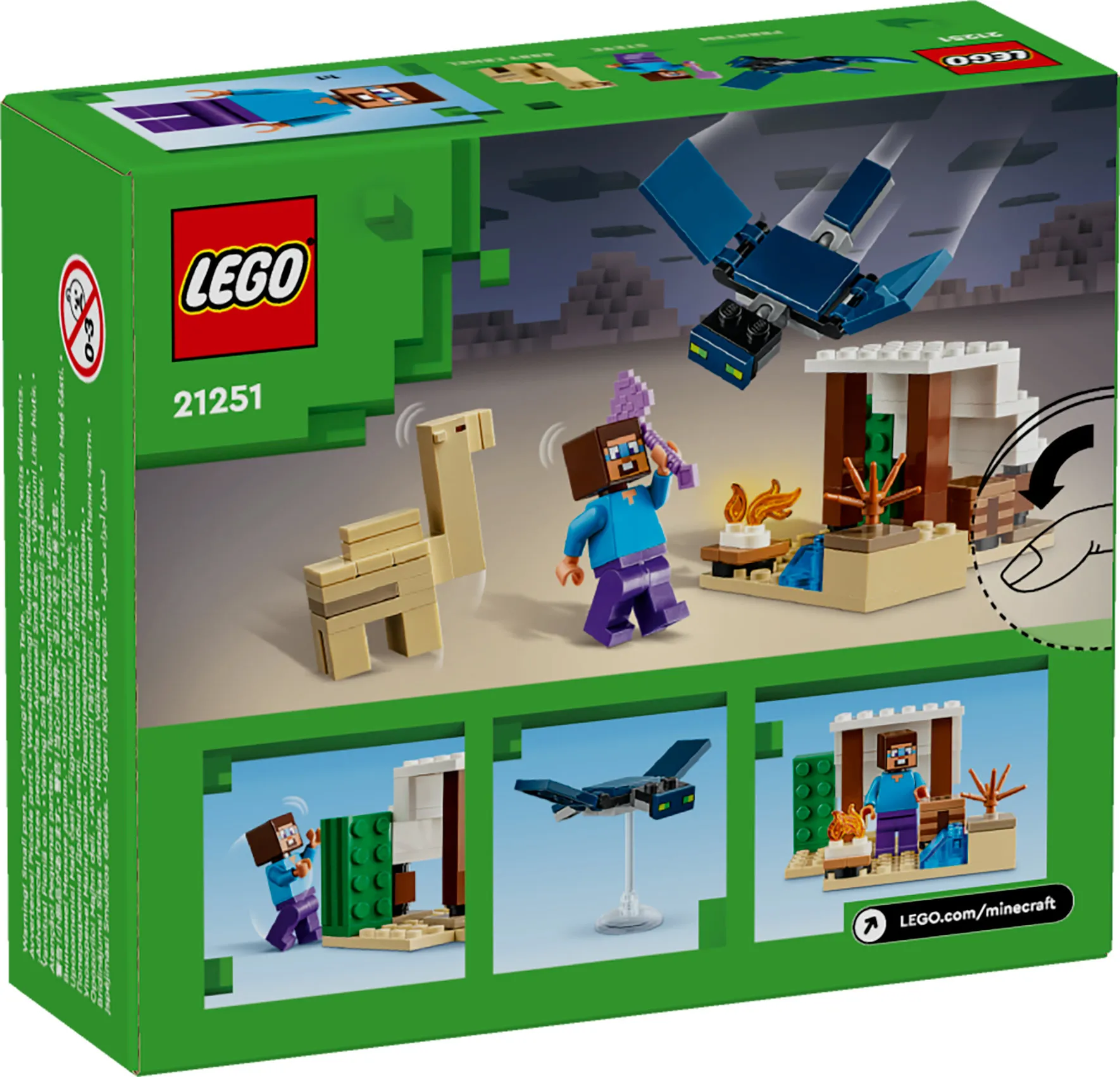 LEGO Minecraft &Ouml;kenvandring 21251