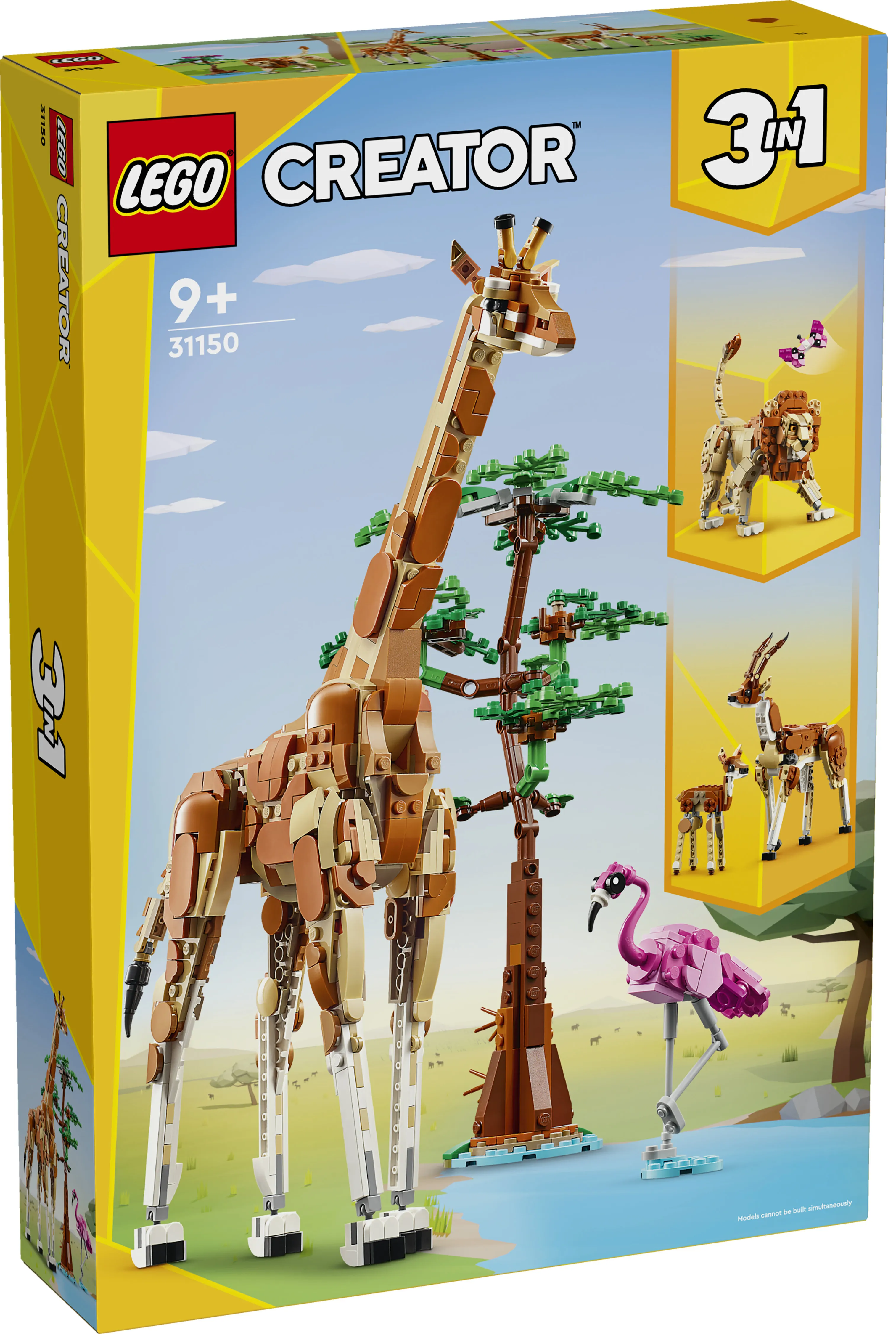 LEGO Creator Safari vildlivsdjur 31150