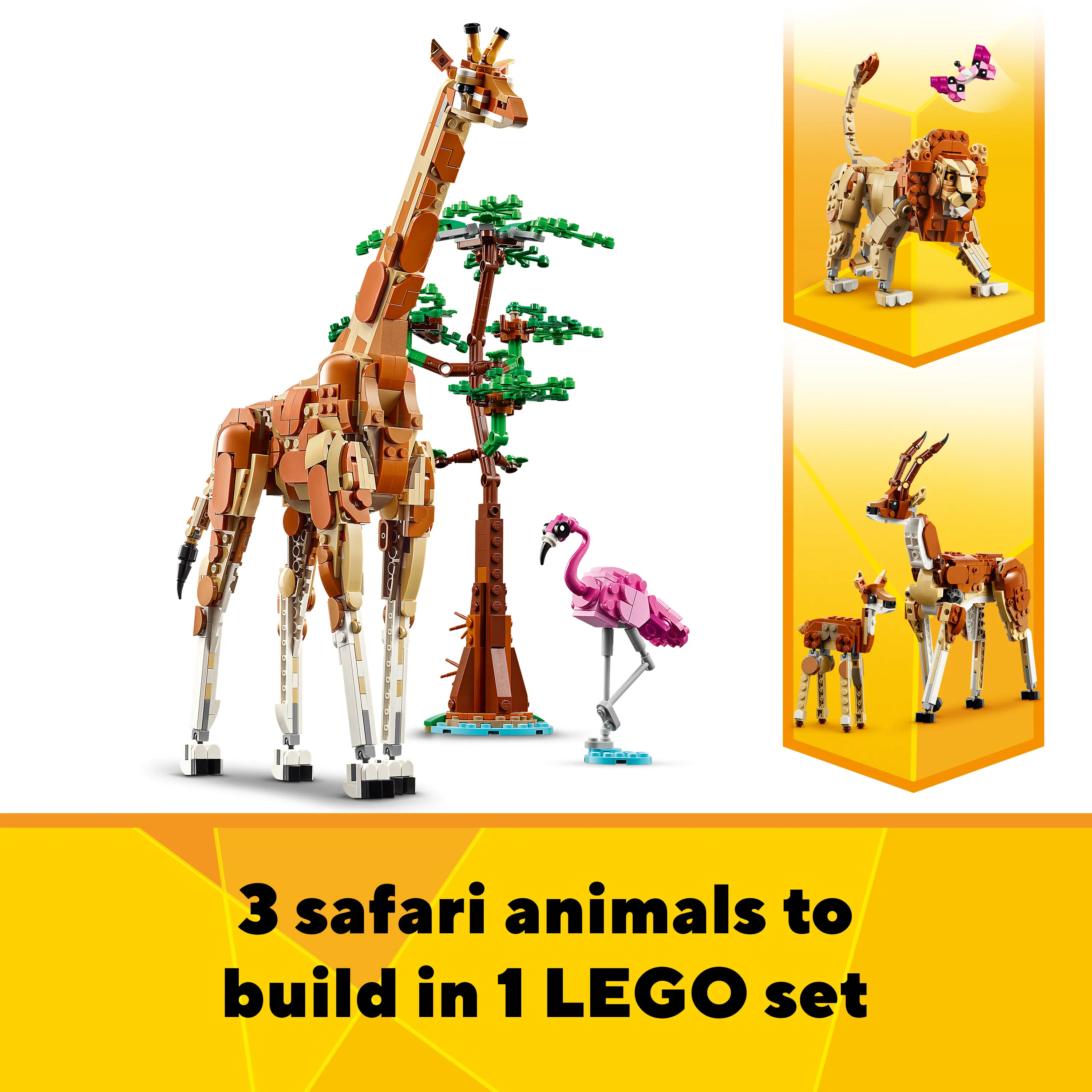 LEGO Creator Safari vildlivsdjur 31150