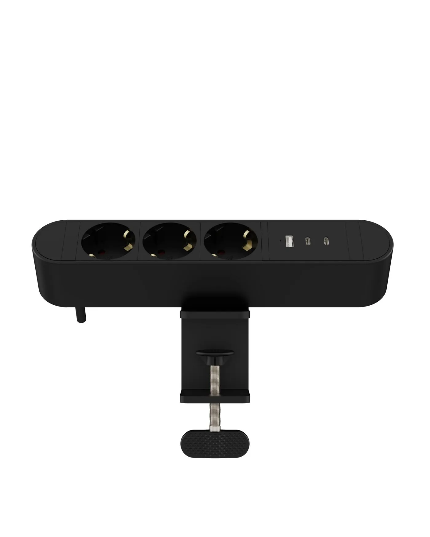 MICROCONNECT MC-MDPS-EU3-30W - Desktop Power Socket, Black