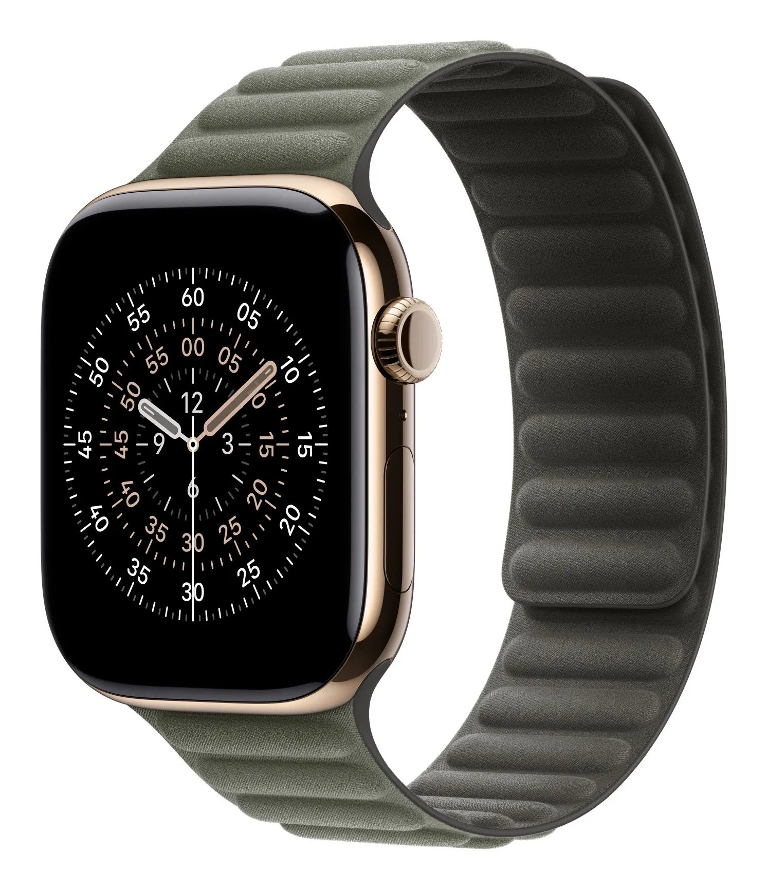 Apple Watch 46 mm Magnetic Link, Sage Gray, M/L