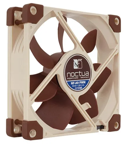 Noctua NF-A9 PWM, 92mm - chassi fl&auml;kt