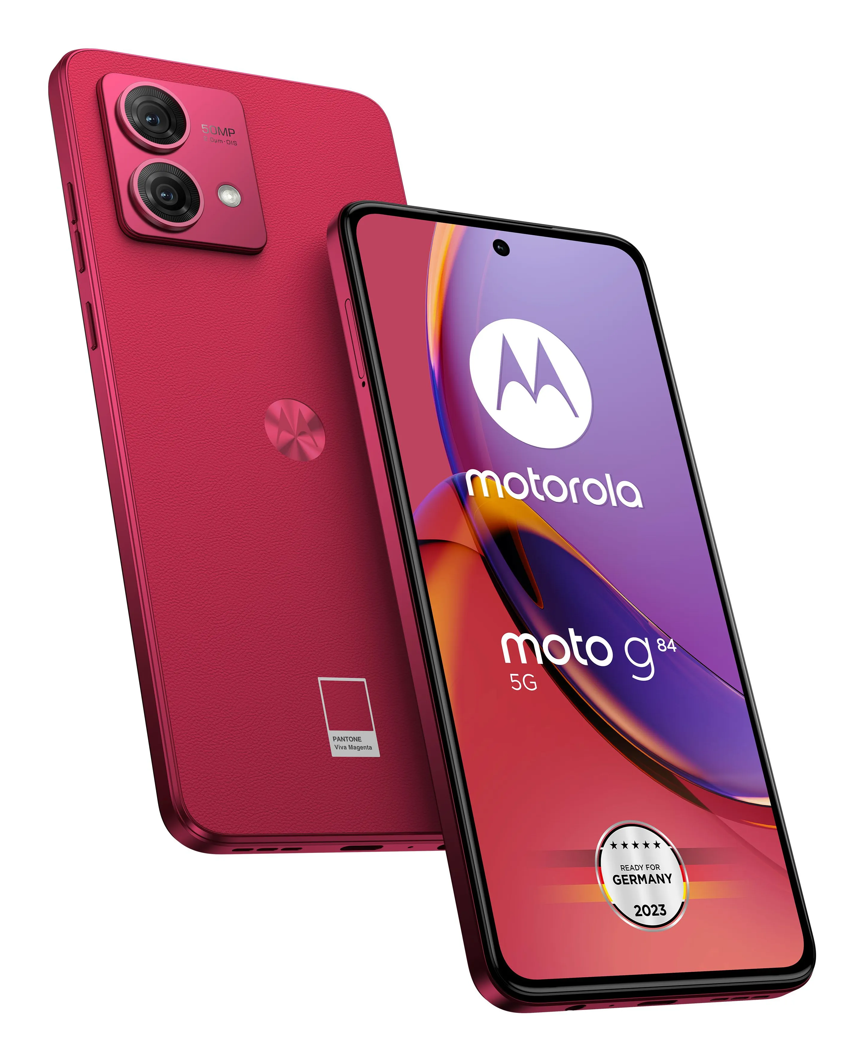 Motorola Moto G Moto G84 256 Gt/12 GB -Android-puhelin, Magenta