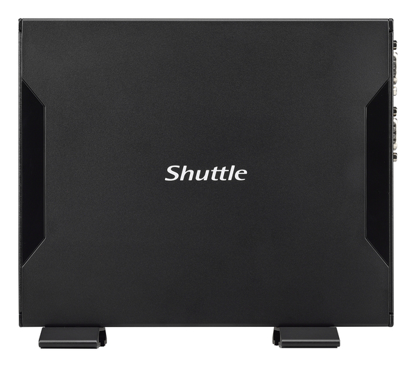 Shuttle slim barebone C3865U, svart