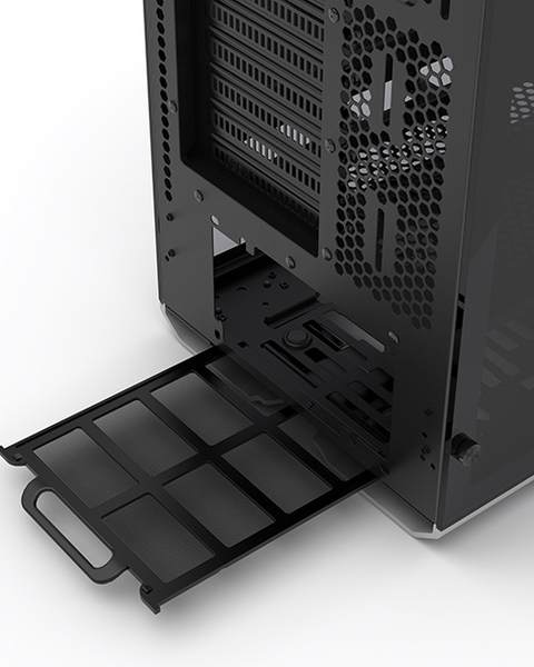 Phanteks Enthoo EVOLV ATX - Tempered Glass Windows Galaxy - Silver