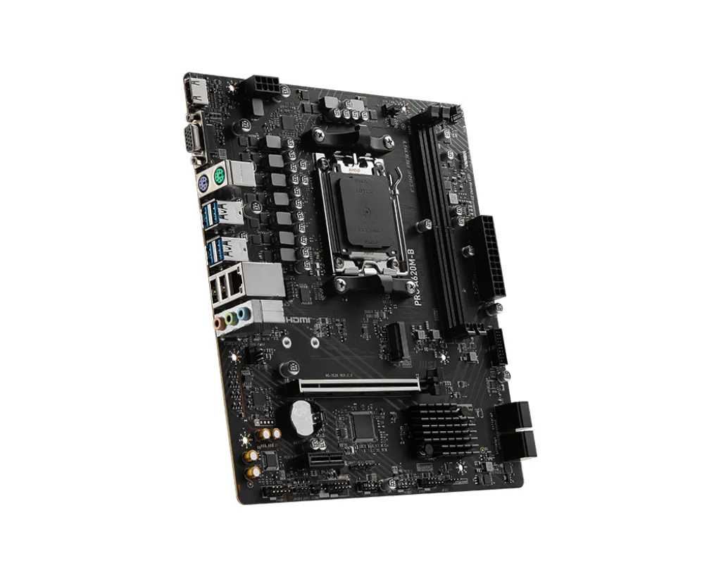 MSI PRO A620M-B AM5 DDR5 mATX - moderkort
