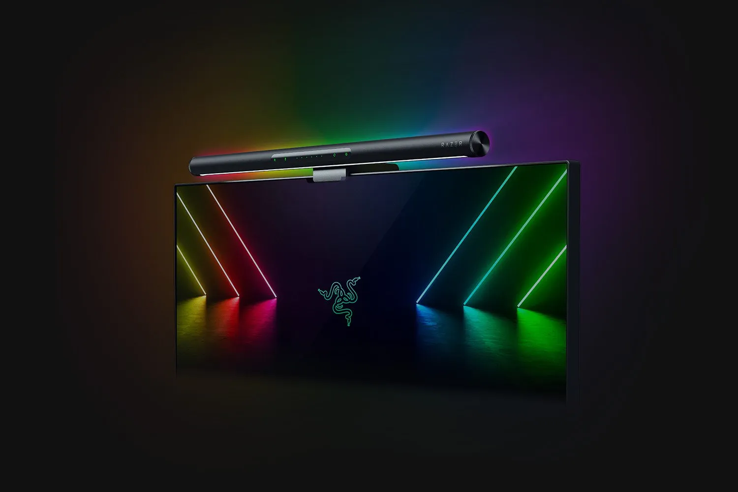Razer Aether, Monitor Light Bar, Black