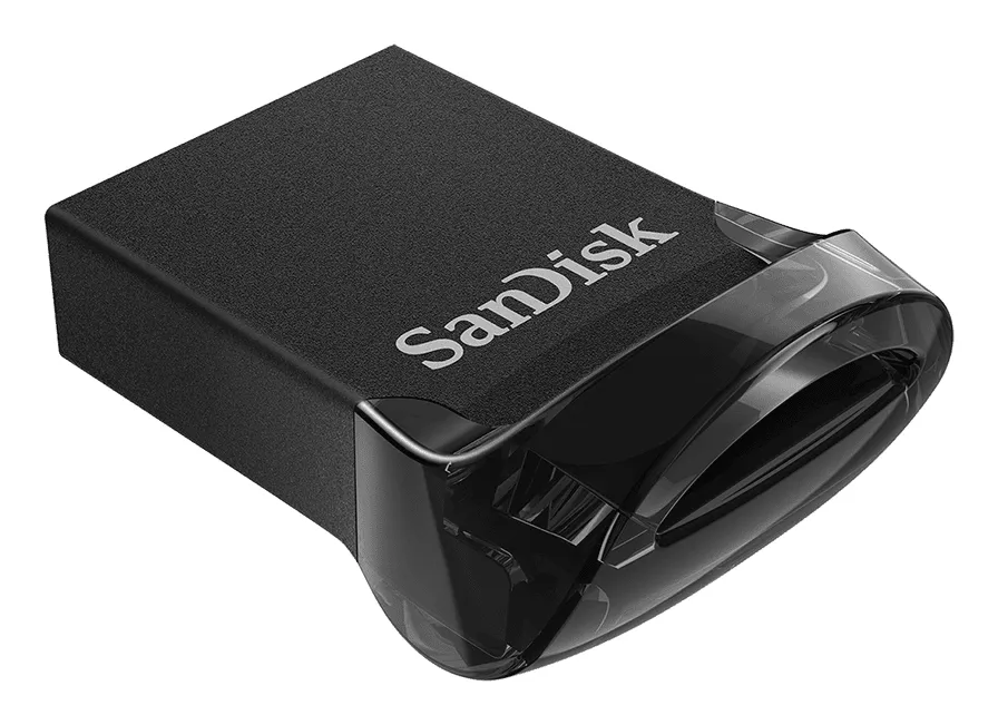 SanDisk 16 Gt Ultra Fit USB 3.0 -muistitikku, Musta