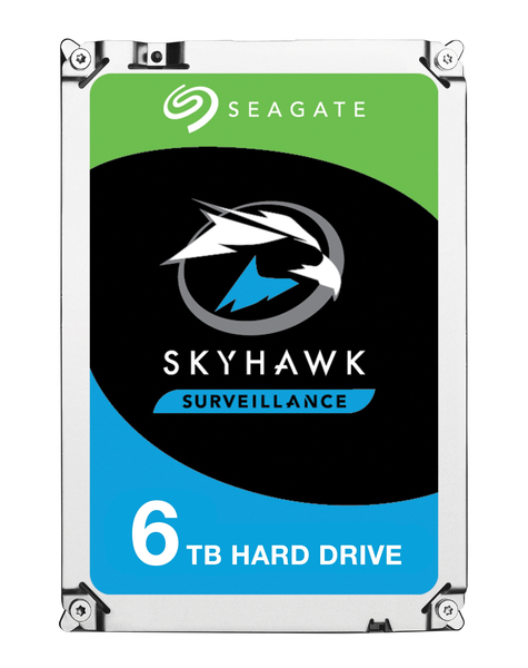 Seagate 6TB Surveillance Skyhawk, 3.5", SATA, 7200rpm, 256MB - HDD-levy