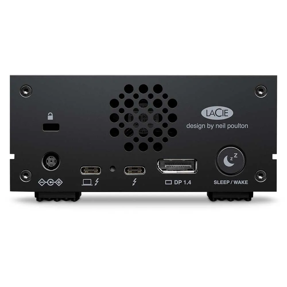 Lacie 1big Dock 16 Tt -ulkoinen kovalevy, Musta