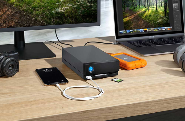 Lacie 1big Dock 8TB - External HDD, Black