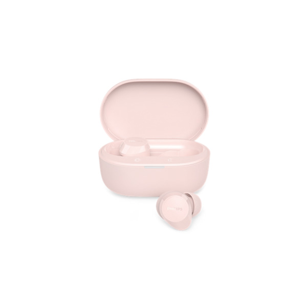 Philips TAT1300PK/00 Wireless Earbuds, Pink