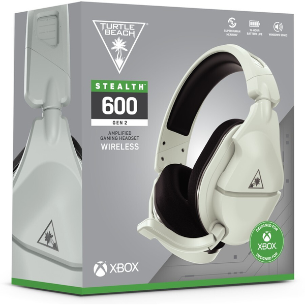 Turtle Beach Stealth Gen2 600 - gaming headset, white, PC/Xbox
