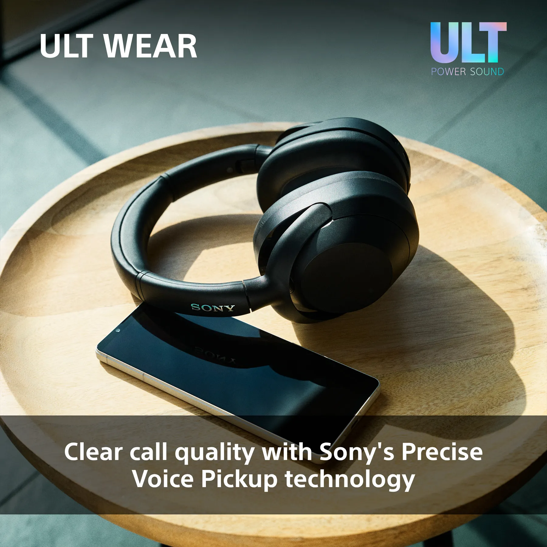 ULT WEAR Wireless Over-ear Headphones, Forest Gray