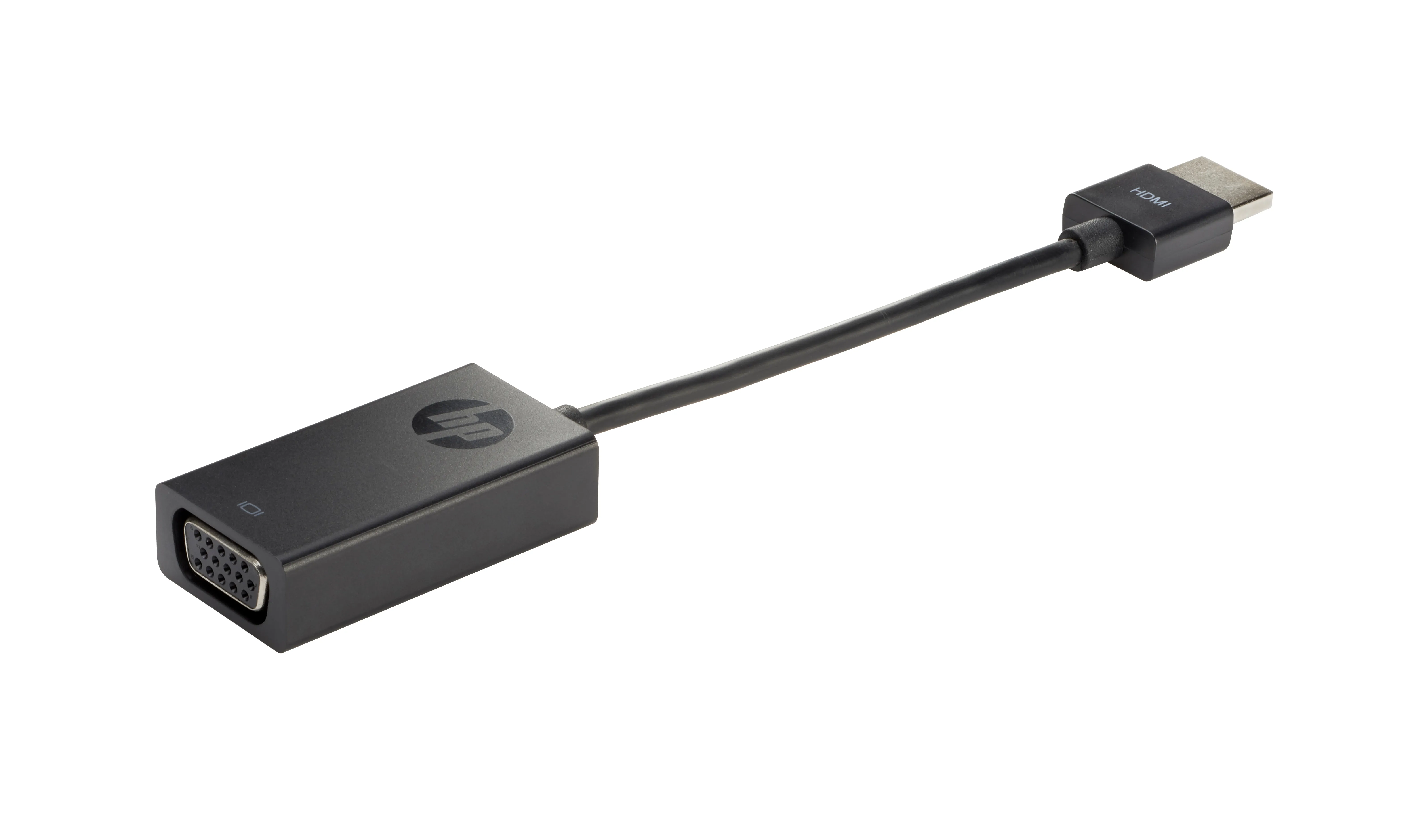 HP HDMI to VGA Adapter - adapter, Black