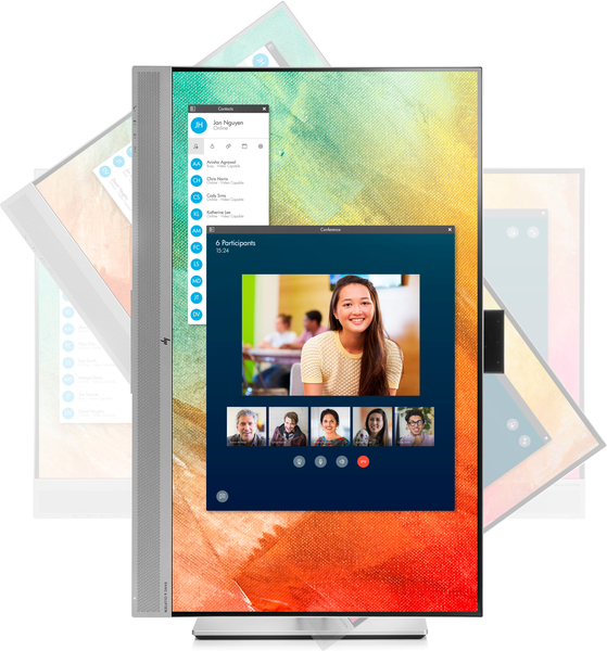 HP 27" EliteDisplay E273m, Full HD, USB-C, IPS - sk&auml;rm