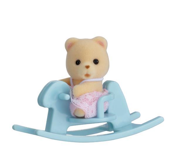 Sylvanian Families Baby Carry Case (Bear on Rocking Horse)