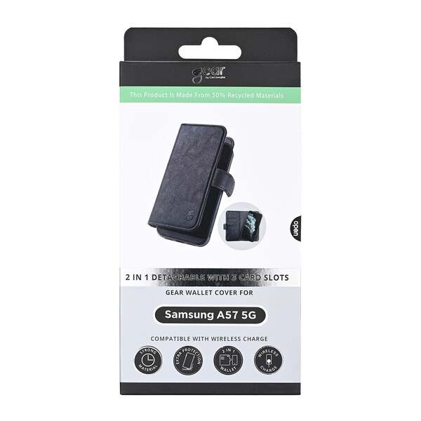 GEAR 2in1 3 card Recycled Samsung Galaxy A57 5G Black