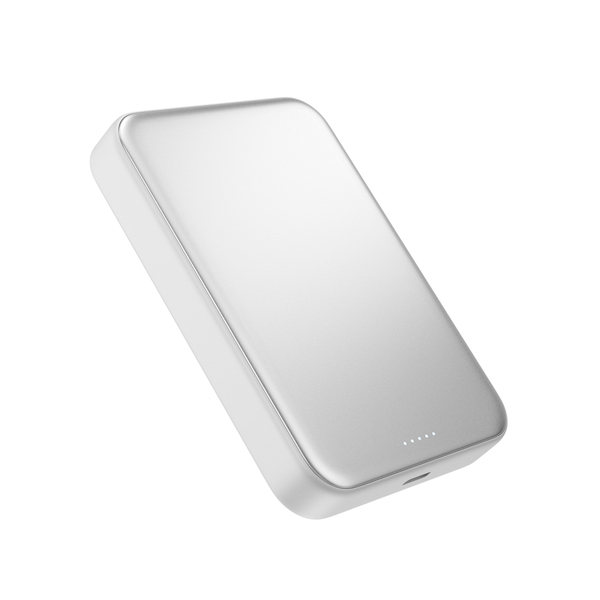 Epico UltraPack Qi2 25W 10000mAh Alu Mag+ Wireless Power Bank EM75 | Silver | MagSafe Compatible